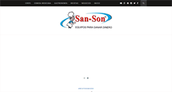 Desktop Screenshot of chefsanson.com
